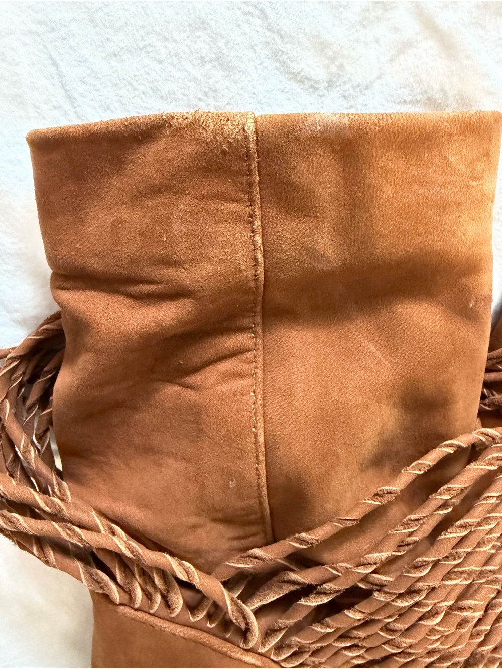 Vintage Continental Leather Fashions Western Fringe Jacket USA Buffalo Nickel - Picture 15 of 16